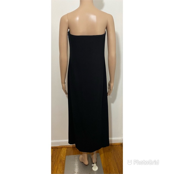 The Row Paola dress in black crepe - Picture 5 of 8